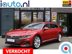 Volkswagen Arteon Shooting Brake - 1.4 TSI eHybrid R-Line Pano/IQ.Light/360/Navi Pro/Head-up/Keyless/Elek. lederen R Sportsto
