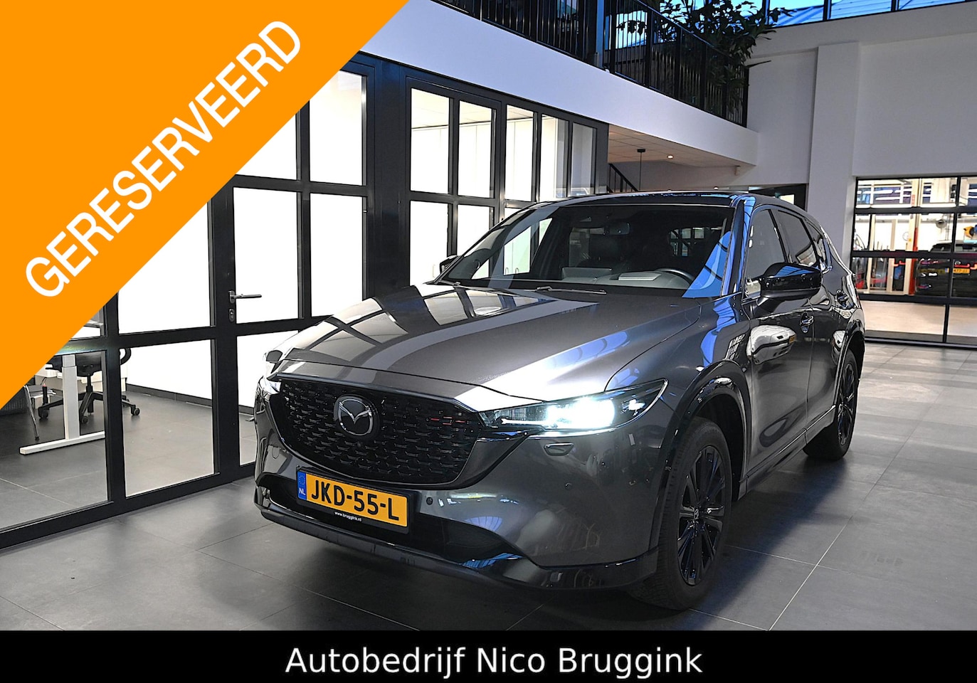 Mazda CX-5 - e-SkyActiv-G 165 automaat Homura met Comfort Pack *BTW auto* *All-in prijs* - AutoWereld.nl