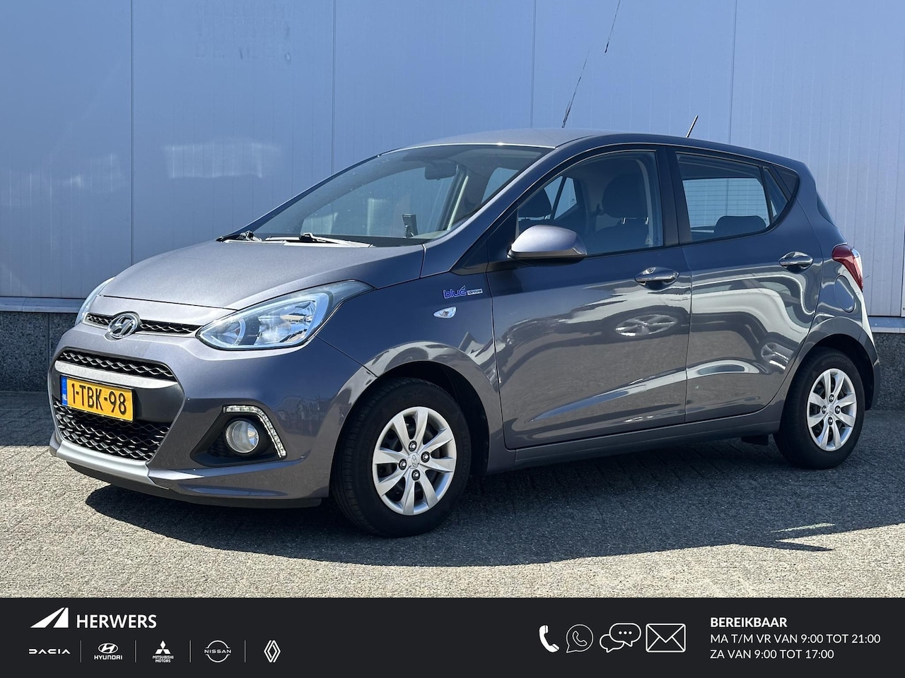Hyundai i10 - 1.0i i-Motion Comfort Plus / Cruise control / Airco / Telefoon / Elektrisch bedienbare ram - AutoWereld.nl