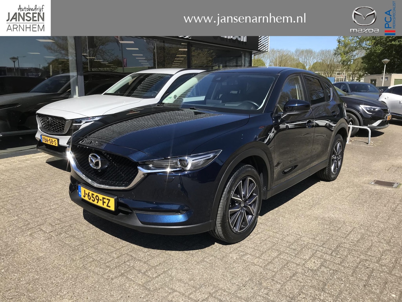 Mazda CX-5 - 2.0 SkyActiv-G 165 Style Selected 2.0 SkyActiv-G 165 Style Selected , Automaat, Trekhaak, Leder, 360 Camera, 19 Inch LMV, Ap - AutoWereld.nl
