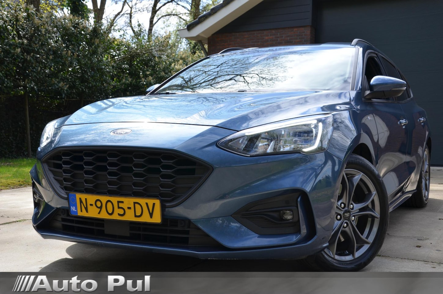 Ford Focus Wagon - 1.0 EcoBoost Hybrid ST Line X Business Navi/Pdc/Ecc/Led/Achteruitrijcamera/Cr-Controle/Pri - AutoWereld.nl