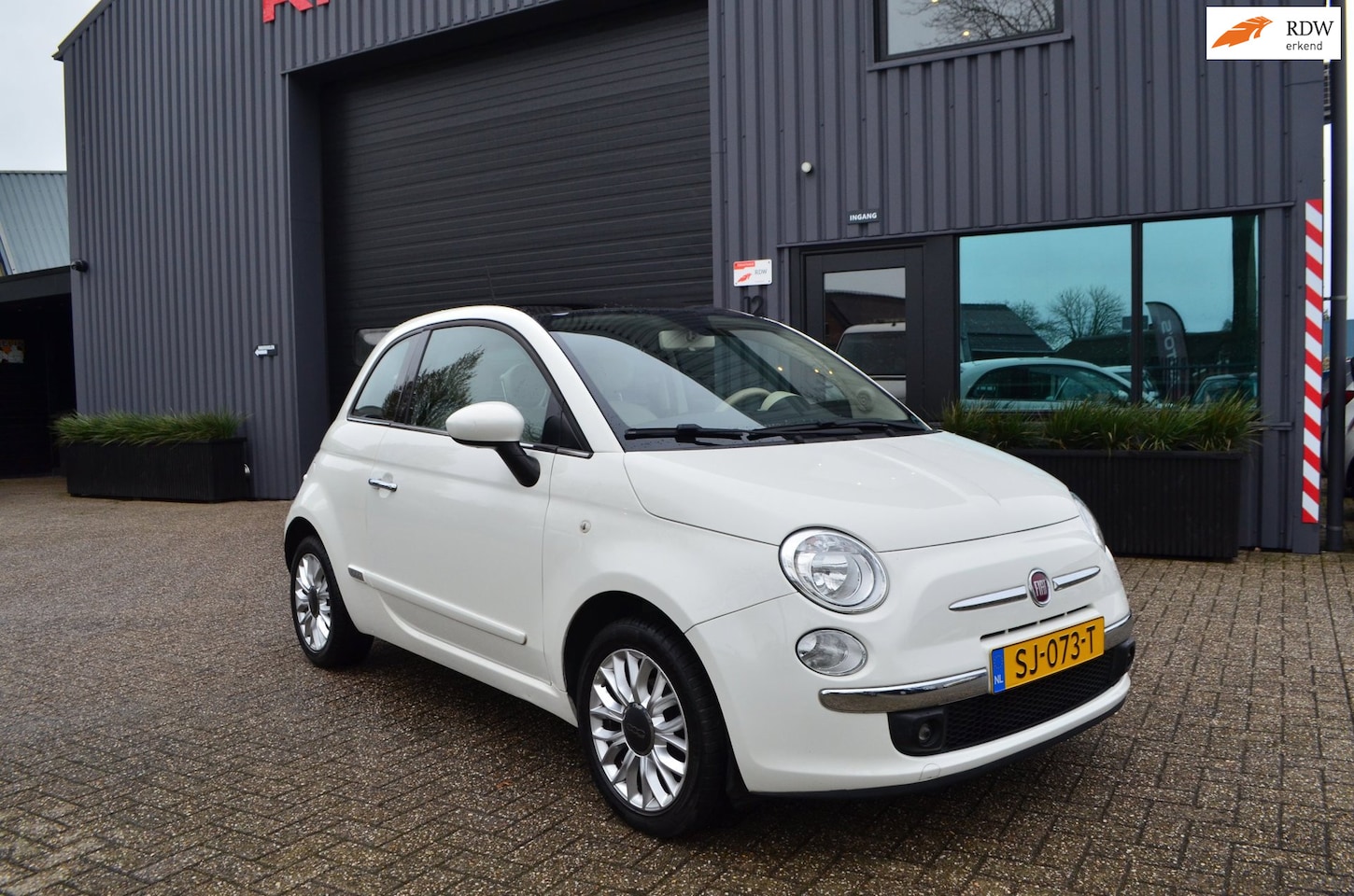 Fiat 500 - 1.2 Lounge | Airco | Pano dak | - AutoWereld.nl