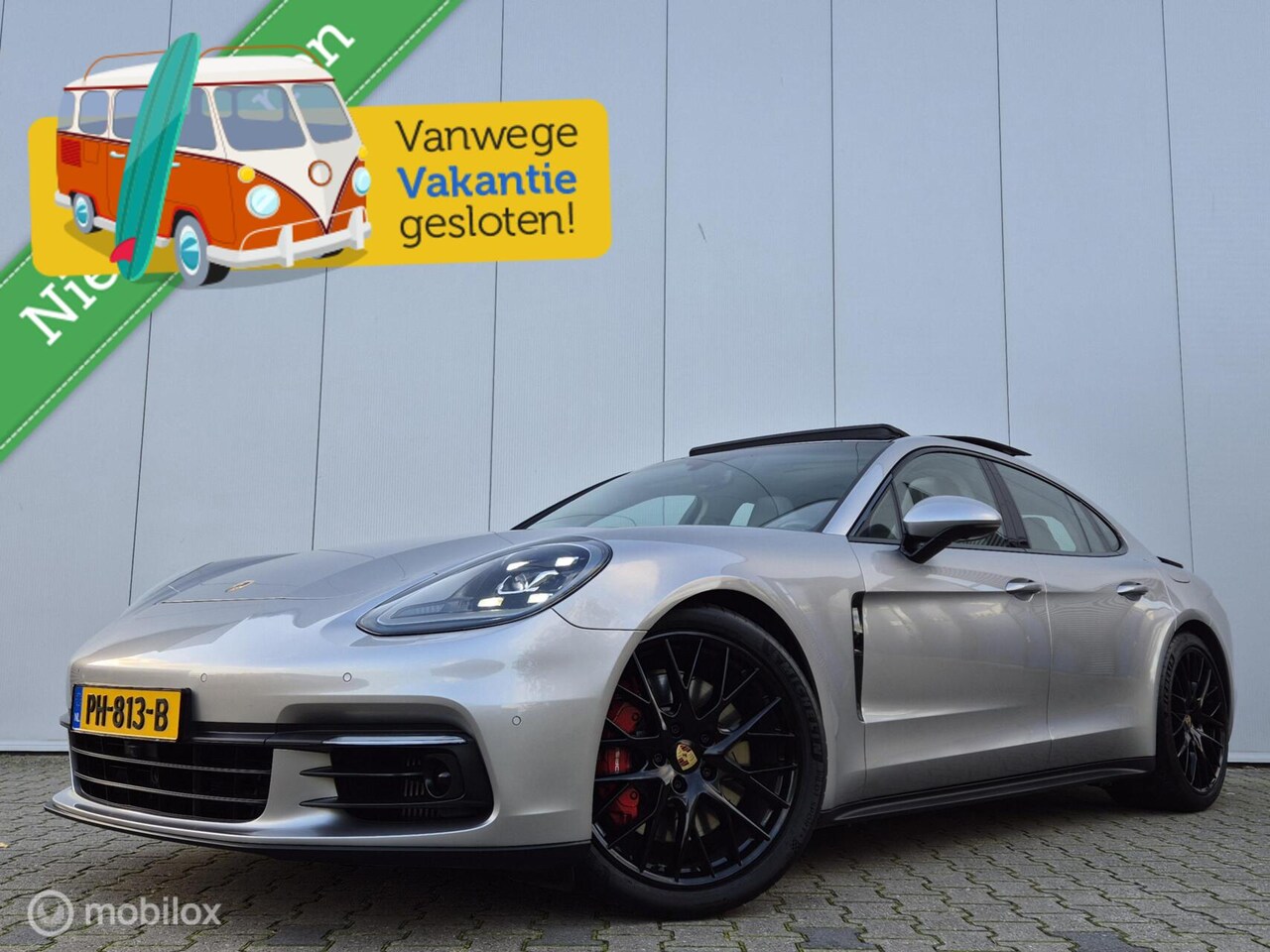 Porsche Panamera - 2.9 4 E-HYBRID/BURMESTER/360CAM/CHRONO/PANO/LEDER - AutoWereld.nl