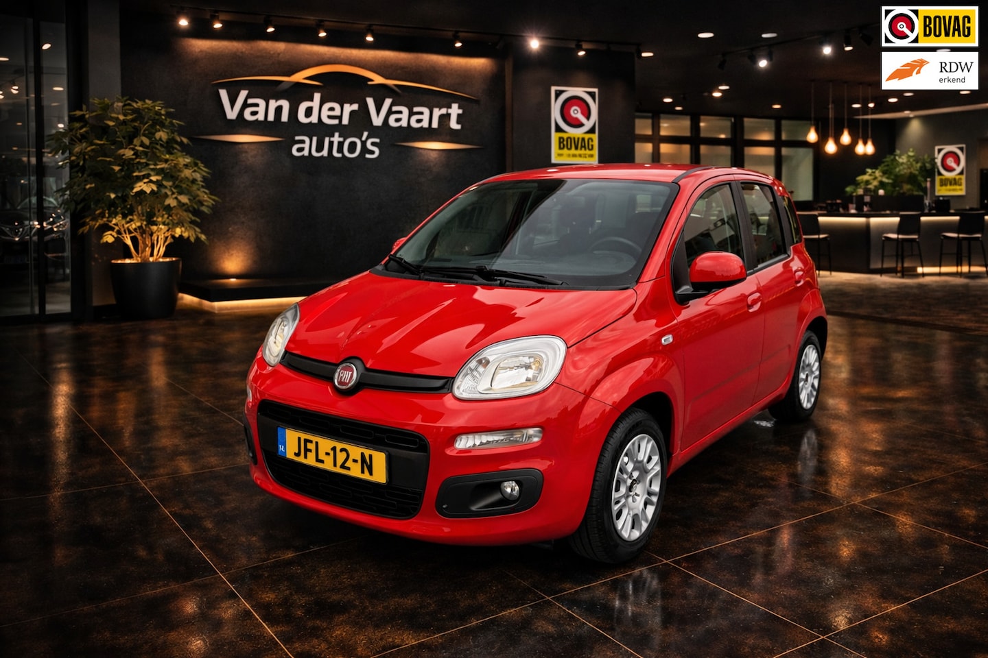 Fiat Panda - 1.2 LOUNGE AIRCO HOGE INSTAP - AutoWereld.nl