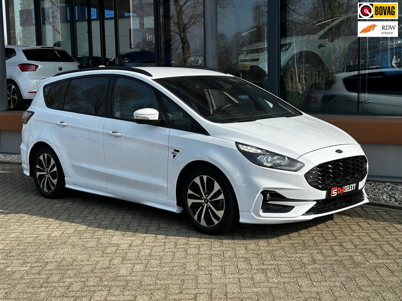 Ford S-Max - 2.5i HEV 7P/ST-Line/Adapt.Cruise/LED - AutoWereld.nl