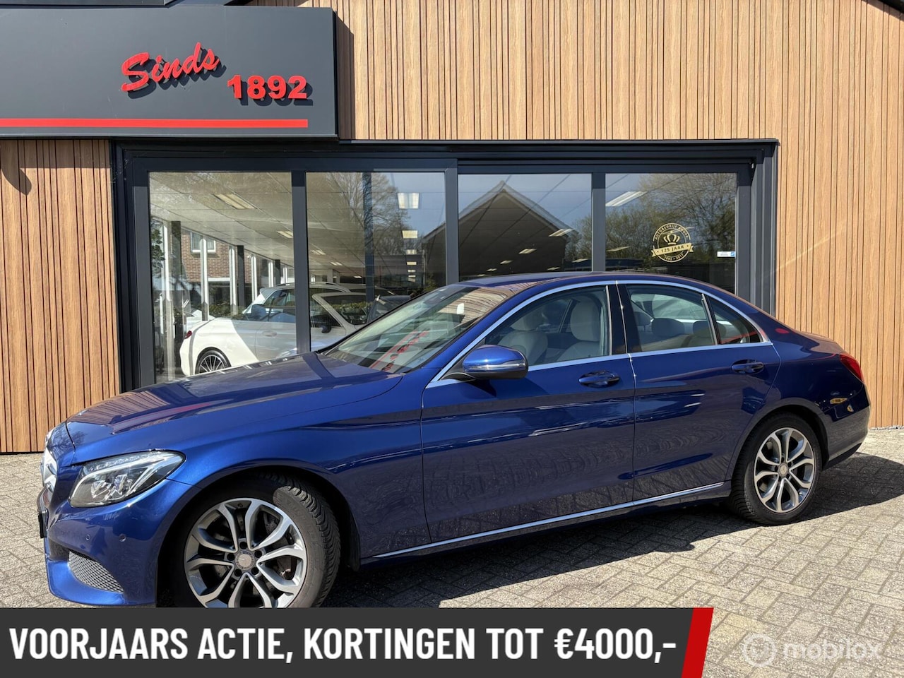 Mercedes-Benz C-klasse - 350 e Lease Edition | Elek. Trekhaak | stoelverwarming | lucht vering |half lederen bekled - AutoWereld.nl