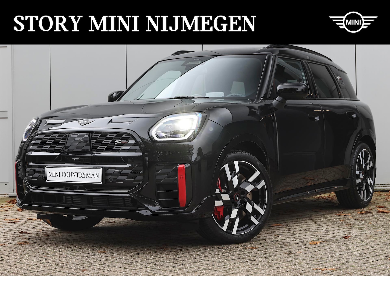 MINI Countryman - JCW ALL4 Automaat / Pakket XL / 20" John Cooper Works Flag Spoke 2-tone - AutoWereld.nl