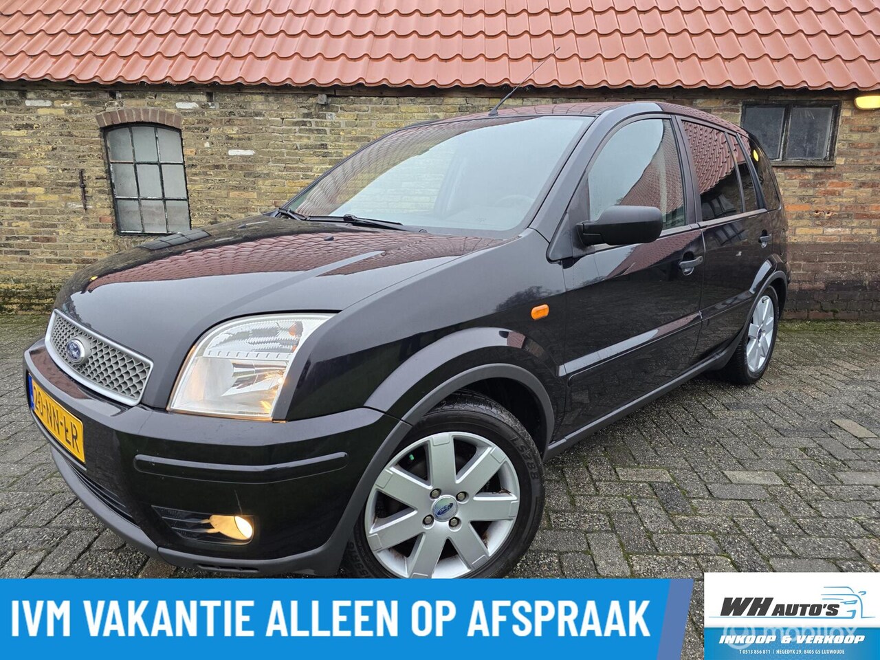 Ford Fusion - 1.6-16V Fusion+ voorruit verw. Privat glass - AutoWereld.nl