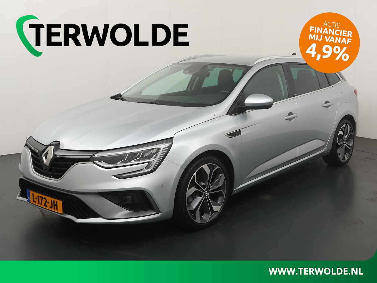 Renault Mégane Estate - Plug-in Hybrid 160 R.S. Line | Trekhaak | BOSE Audio | Parkeercamera | Head-Up Display | - AutoWereld.nl