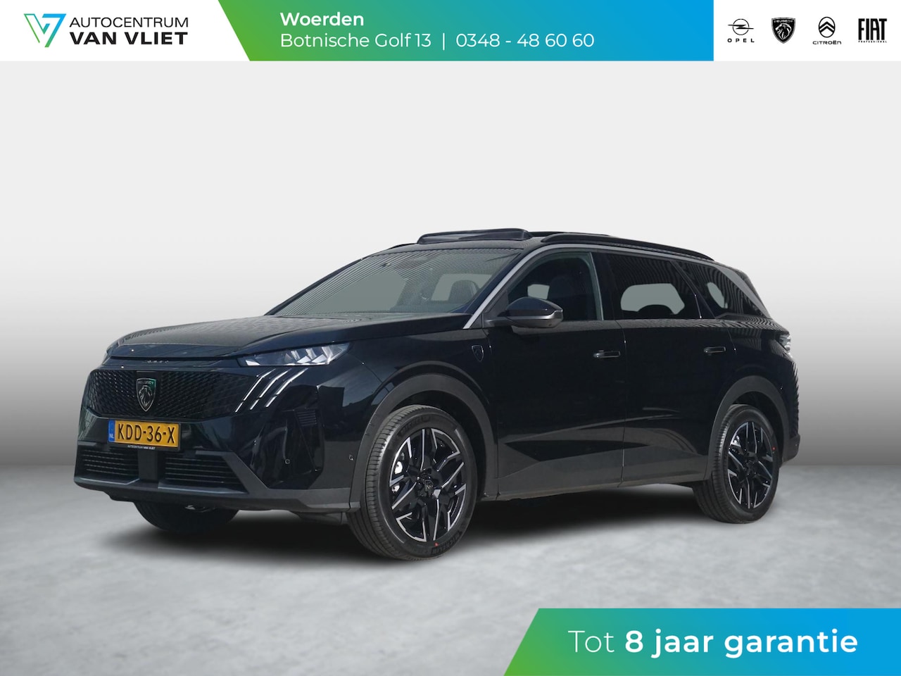 Peugeot 5008 - 1.2 Hybrid 145 GT Exclusive Panoramadak - AutoWereld.nl