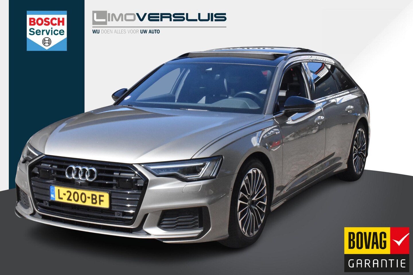 Audi A6 Avant - 55 TFSI e quattro Competition 2e Eigenaar | Schuifdak | Memory | 360 Camera | Stoelverwarm - AutoWereld.nl