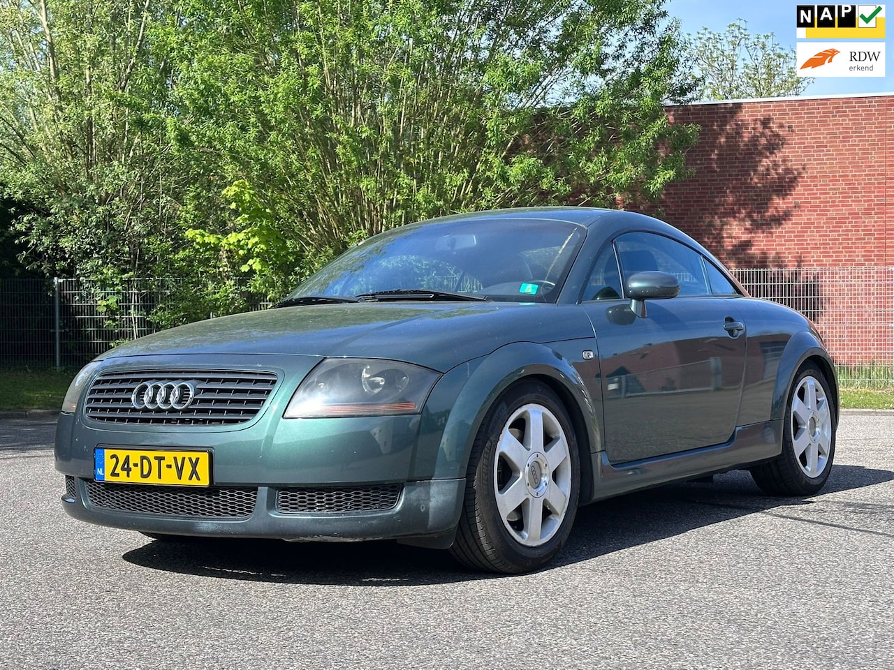 Audi TT - 1.8 5V Turbo Stoelverwarming*01-03-2027 APK*Leder*Airco*NAP*LM velgen* - AutoWereld.nl