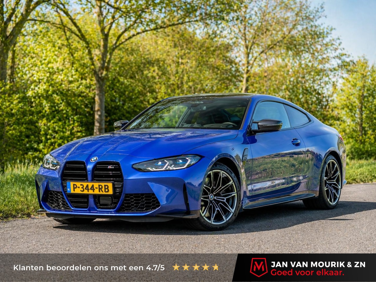 BMW 4-serie Coupé - M4 Competition | 1e EIG | NL AUTO | DRIVING ASSISTANT | HEAD UP | STUURVERWARMING | 360 CA - AutoWereld.nl