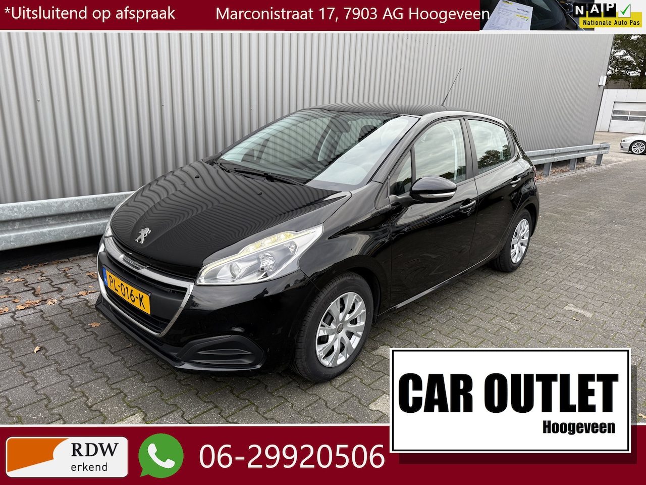 Peugeot 208 - 1.2 PureTech Active 144Dkm.NAP, 5-Drs, A/C, Navi, – Inruil Mogelijk – - AutoWereld.nl