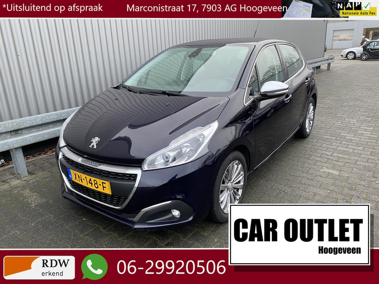 Peugeot 208 - 1.2 PureTech GT-line AUTOMAAT, 133Dkm, Apple CarPlay, Clima, CC, Navi, PDC, LM, nw. APK – - AutoWereld.nl