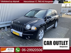 Jeep Compass - 2.4 Limited Leer, A/C, Stoelvw, CC, PDC, LM, Trekh, nw. APK – Inruil Mogelijk –