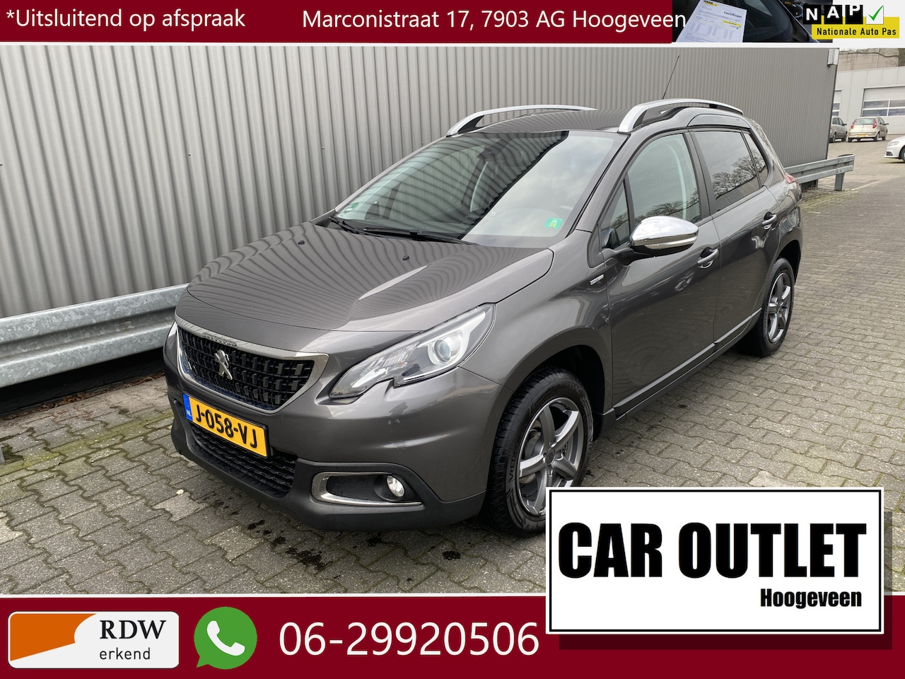 Peugeot 2008 - 1.2 PureTech Blue Lion Clima, CC, Carplay, Navi, PDC & Cam. LM, – Inruil Mogelijk – - AutoWereld.nl