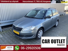Skoda Fabia Combi - 1.2-12V Fresh met Airconditioning & Nieuwe APK – Inruil Mogelijk –