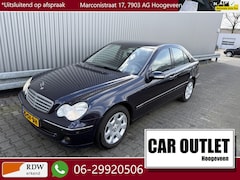 Mercedes-Benz C-klasse - 180 K. Elegance AUTOMAAT, Clima, CC, PDC v/a, LM, Trekh, nw. APK – Inruil Mogelijk –