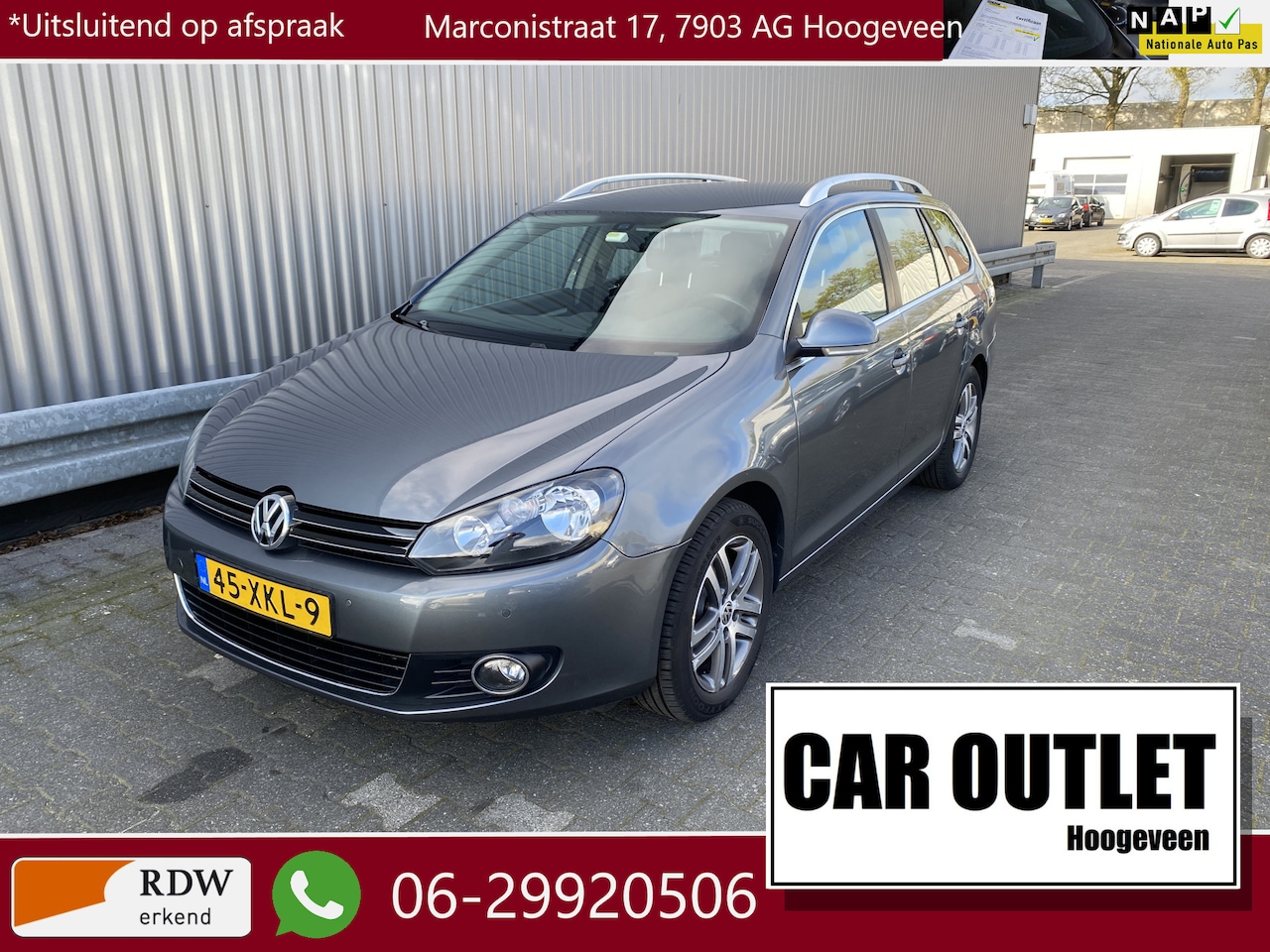 Volkswagen Golf Variant - 1.2 TSI High Executive Line BlueMotion Clima, Navi, CC, PDC, LM, Trekh, nw. APK – Inruil M - AutoWereld.nl