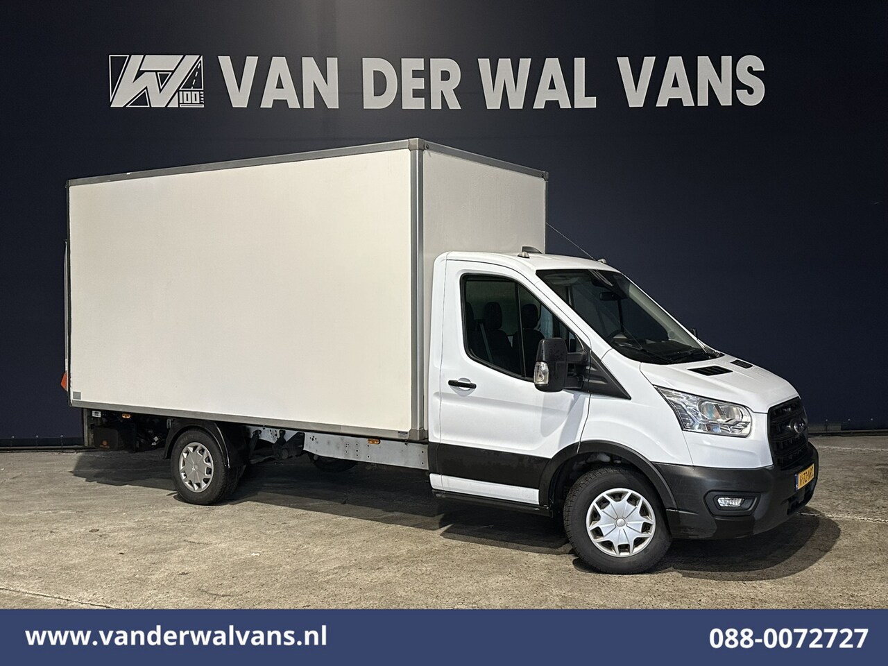 Ford Transit - 2.0 TDCI 161pk Bakwagen Laadklep Euro6 Airco | Cruisecontrol | Verwarmde voorruit | 1040kg - AutoWereld.nl