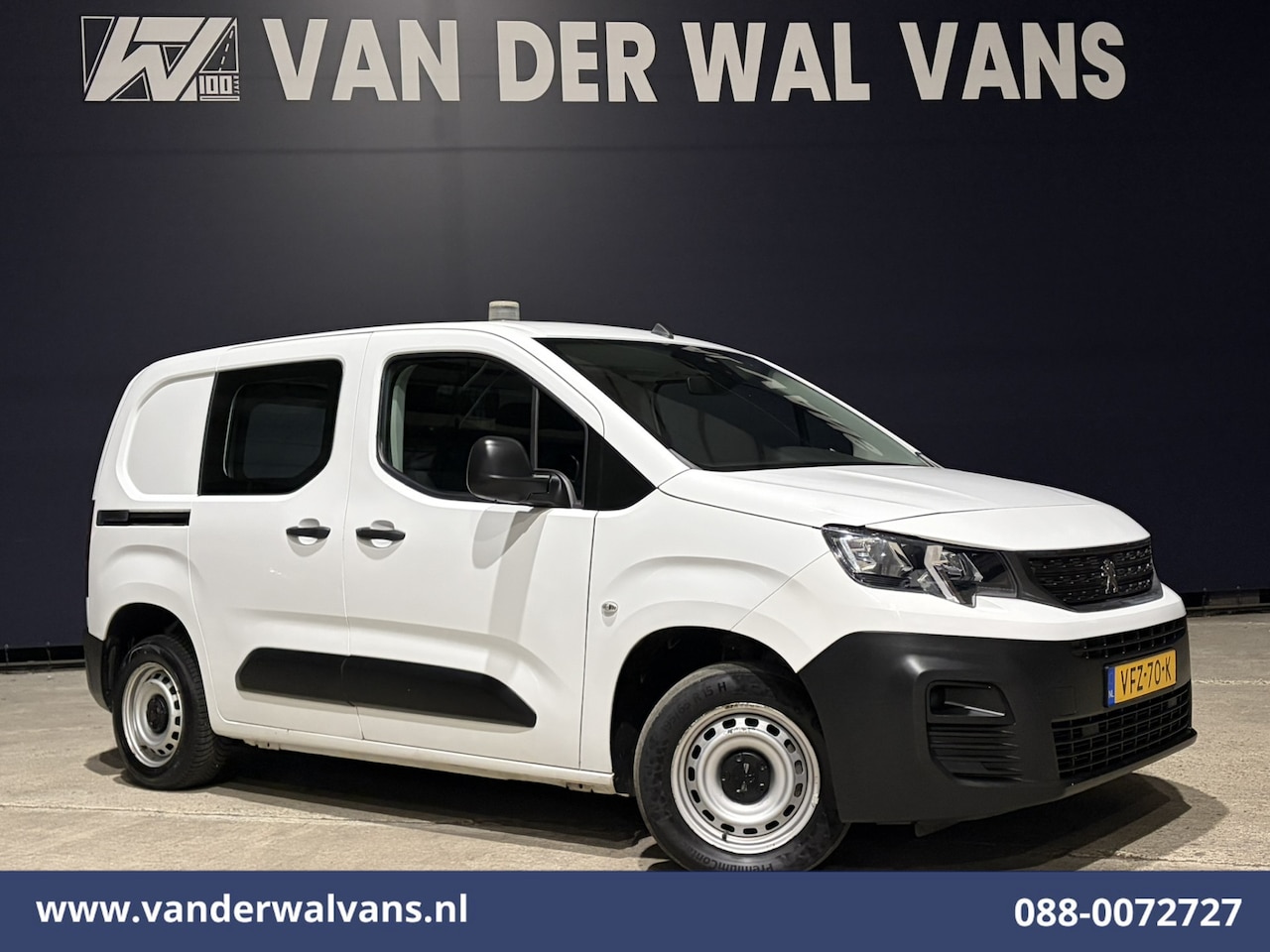 Peugeot Partner - 1.5 BlueHDI L1H1 Euro6 Airco | Parkeersensoren Zijdeur - AutoWereld.nl