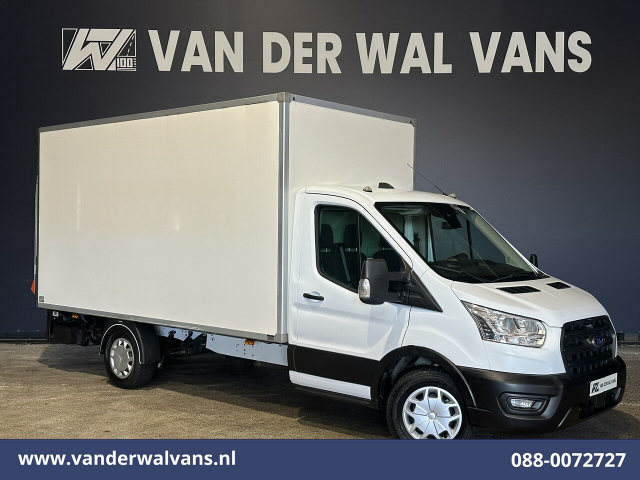Ford Transit - 2.0 TDCI 160pk Bakwagen Laadklep Euro6 Airco | Lat om lat Betimmering | Cruisecontrol Verw - AutoWereld.nl