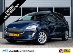 Ford Fiesta - 1.0 EcoBoost Titanium|1e EIGENAAR|ADAPT. CRUISE|CLIMATE|CAMERA|KEYLESS|CARPLAY