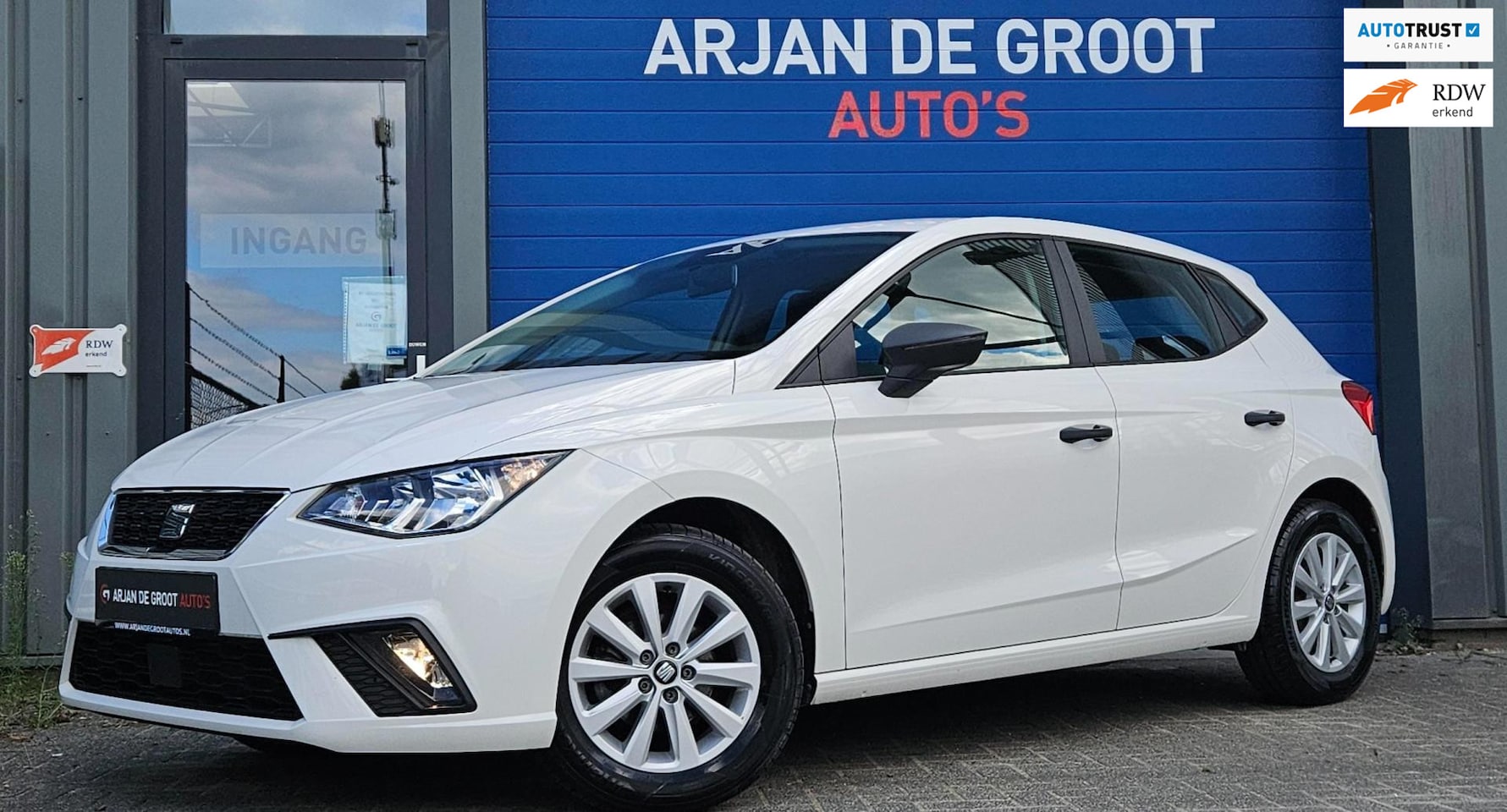 SEAT Ibiza - 1.0 TSI 95PK Airco Cruise bleutooth 2018 57000KM!! - AutoWereld.nl