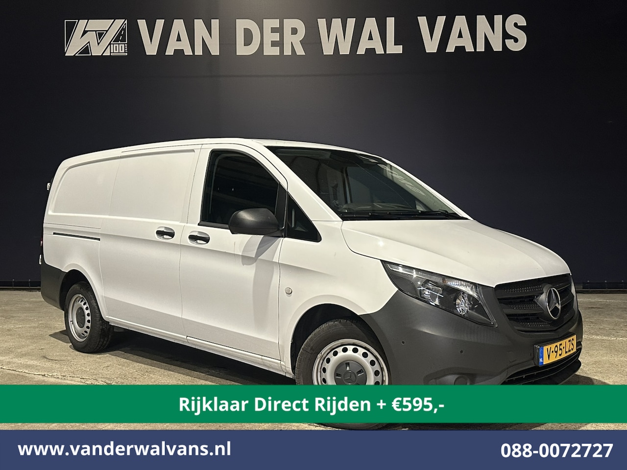 Mercedes-Benz Vito - 114 CDI 136pk L2H1 Euro6 *Rijklaar Direct Rijden* Airco | Camera | Apple Carplay | Android - AutoWereld.nl