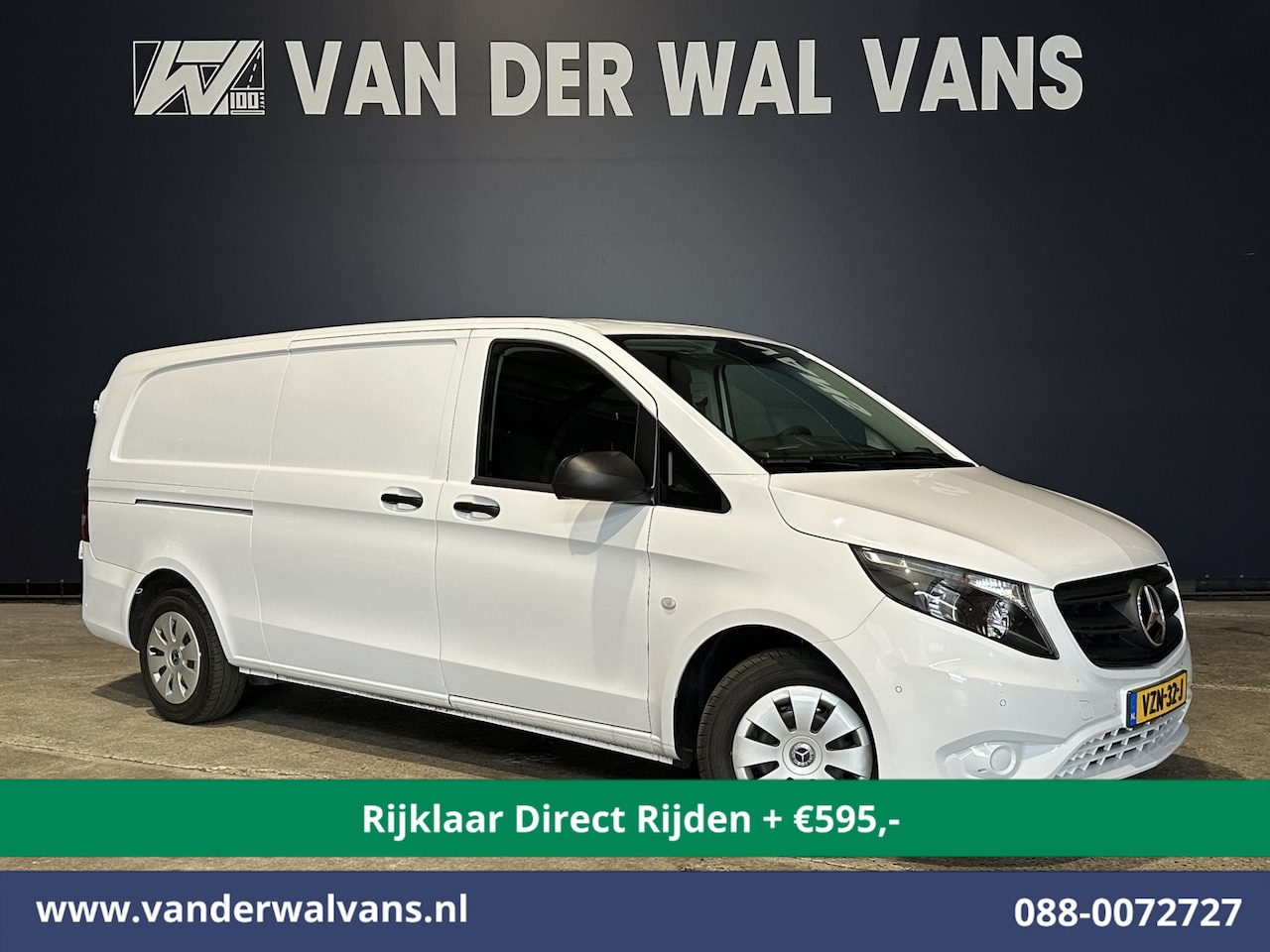Mercedes-Benz Vito - 114 CDI 136pk 9G-Tronic Automaat L3H1 Euro6 *Rijklaar direct Rijden* Airco | Camera | Appl - AutoWereld.nl