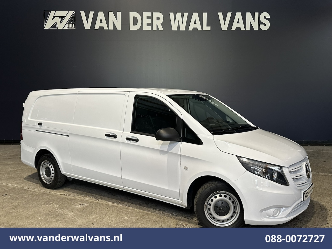 Mercedes-Benz Vito - 116 CDI 164pk L3H1 Euro6 Airco | Camera | Apple Carplay | Cruisecontrol | Bumper in de kle - AutoWereld.nl