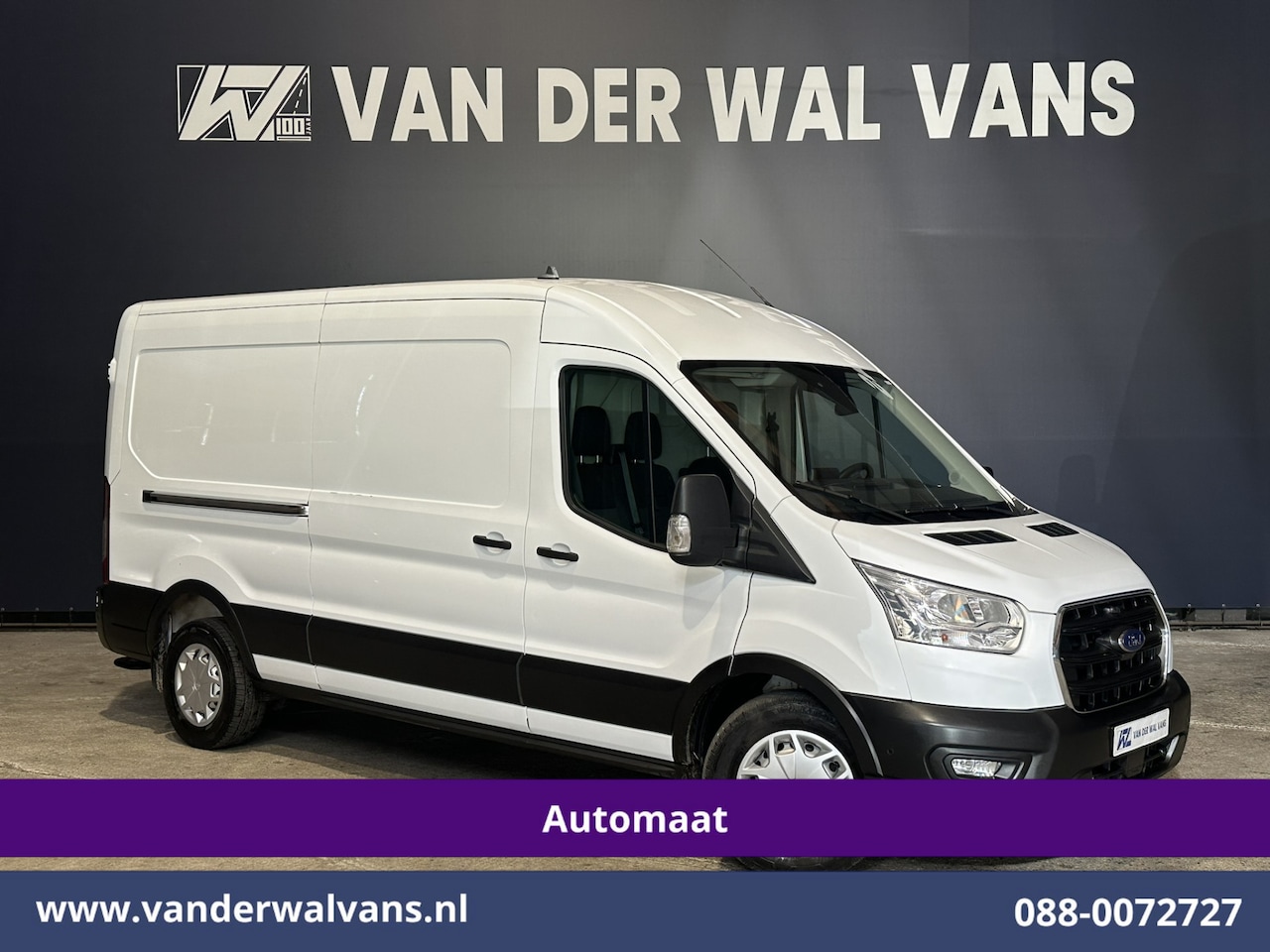 Ford Transit - 2.0 TDCI 130pk Automaat Inrichting L3H2 Euro6 Airco | Camera | Navigatie | Apple Carplay | - AutoWereld.nl