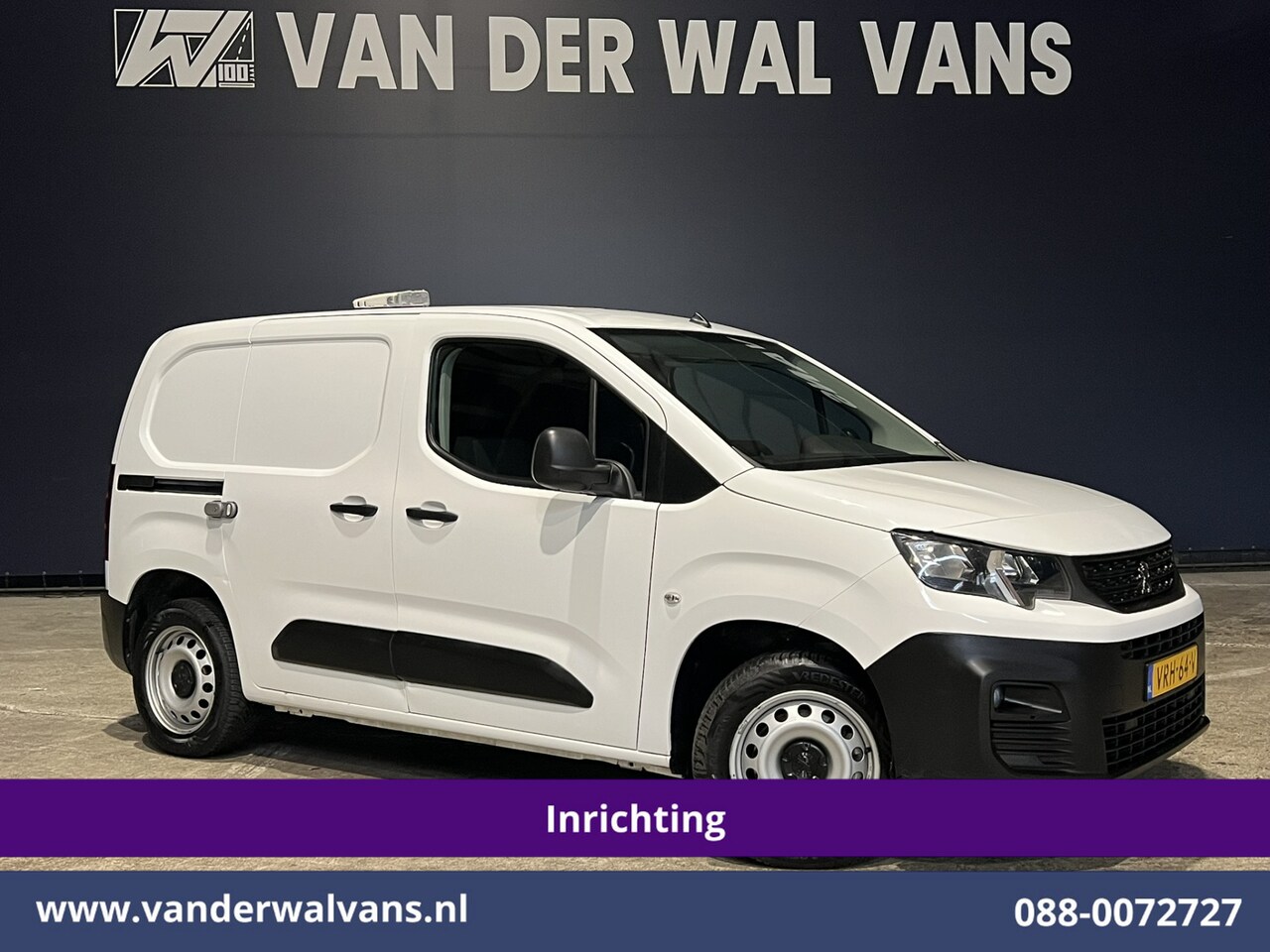 Peugeot Partner - 1.5 BlueHDI 102pk L1H1 Inrichting Euro6 Airco | Camera | Apple Carplay | Trekhaak | Cruise - AutoWereld.nl