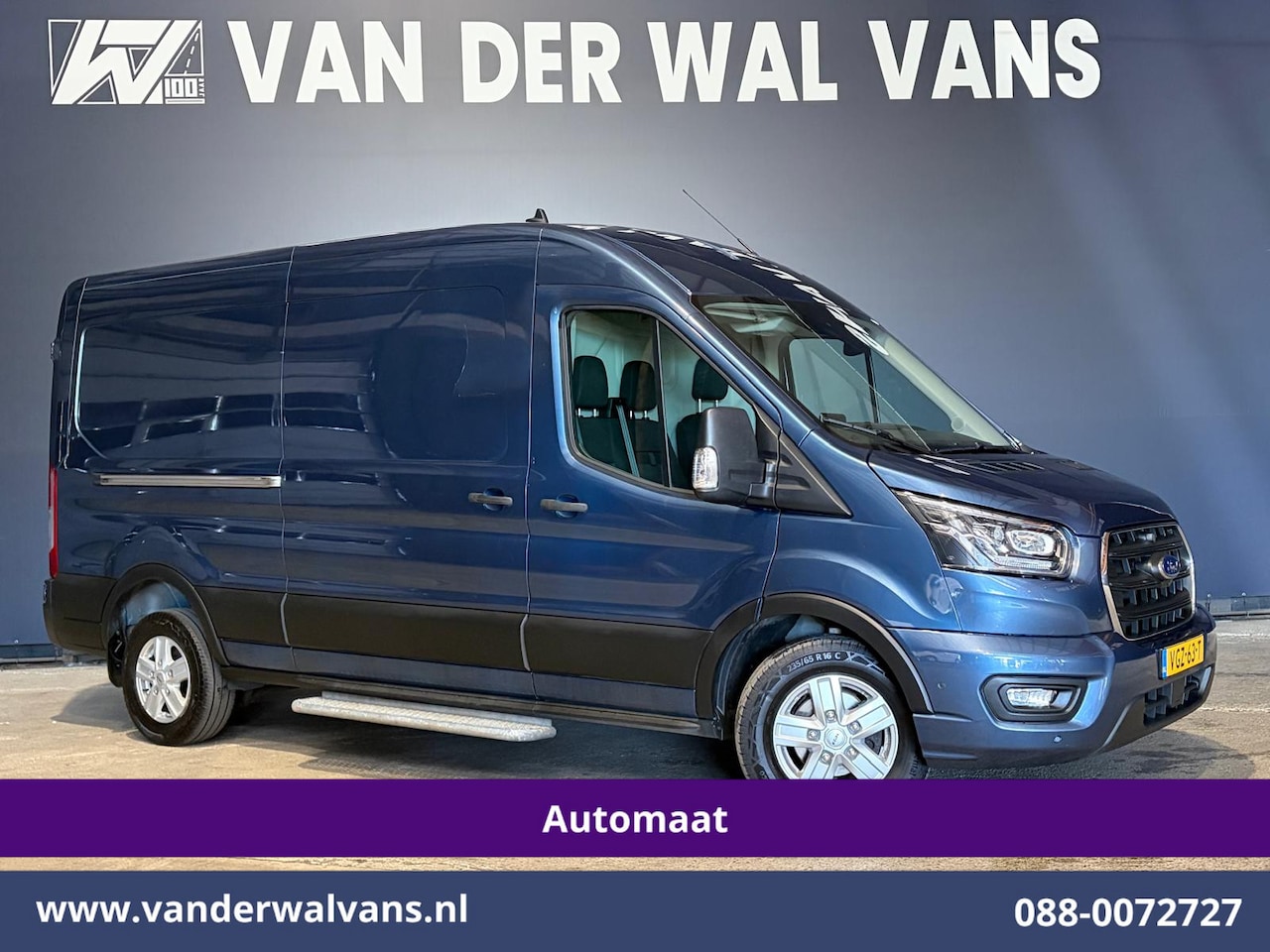 Ford Transit - 2.0 TDCI 185pk Automaat L3H2 Euro6 Airco | Xenon | Camera | Navigatie | Apple Carplay | Cr - AutoWereld.nl