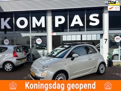 Fiat 500 - 1.2 Lounge |AUTOMAAT|CARPLAY|NAP|PANO|AIRCO|P.SENSOR|ROOD LEER|LM.VELGEN|ORG.NL|