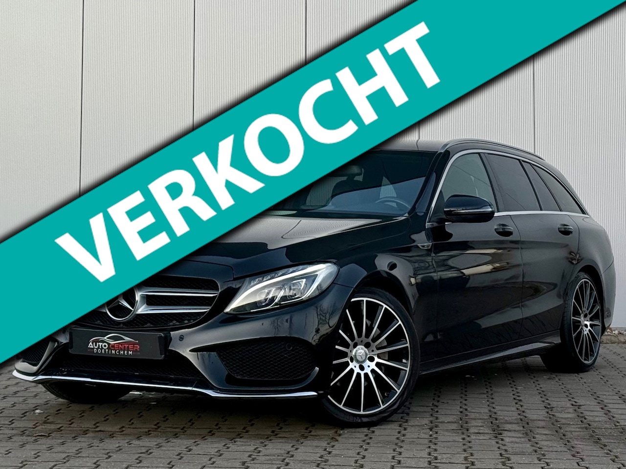 Mercedes-Benz C-klasse Estate - 180 Prestige AMG Leder|SfeerV|Trekhaak - AutoWereld.nl