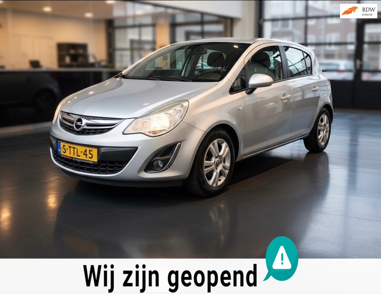 Opel Corsa - 1.2-16V Cosmo-ketting is vervangen-nette auto-airco-elek ramen - AutoWereld.nl