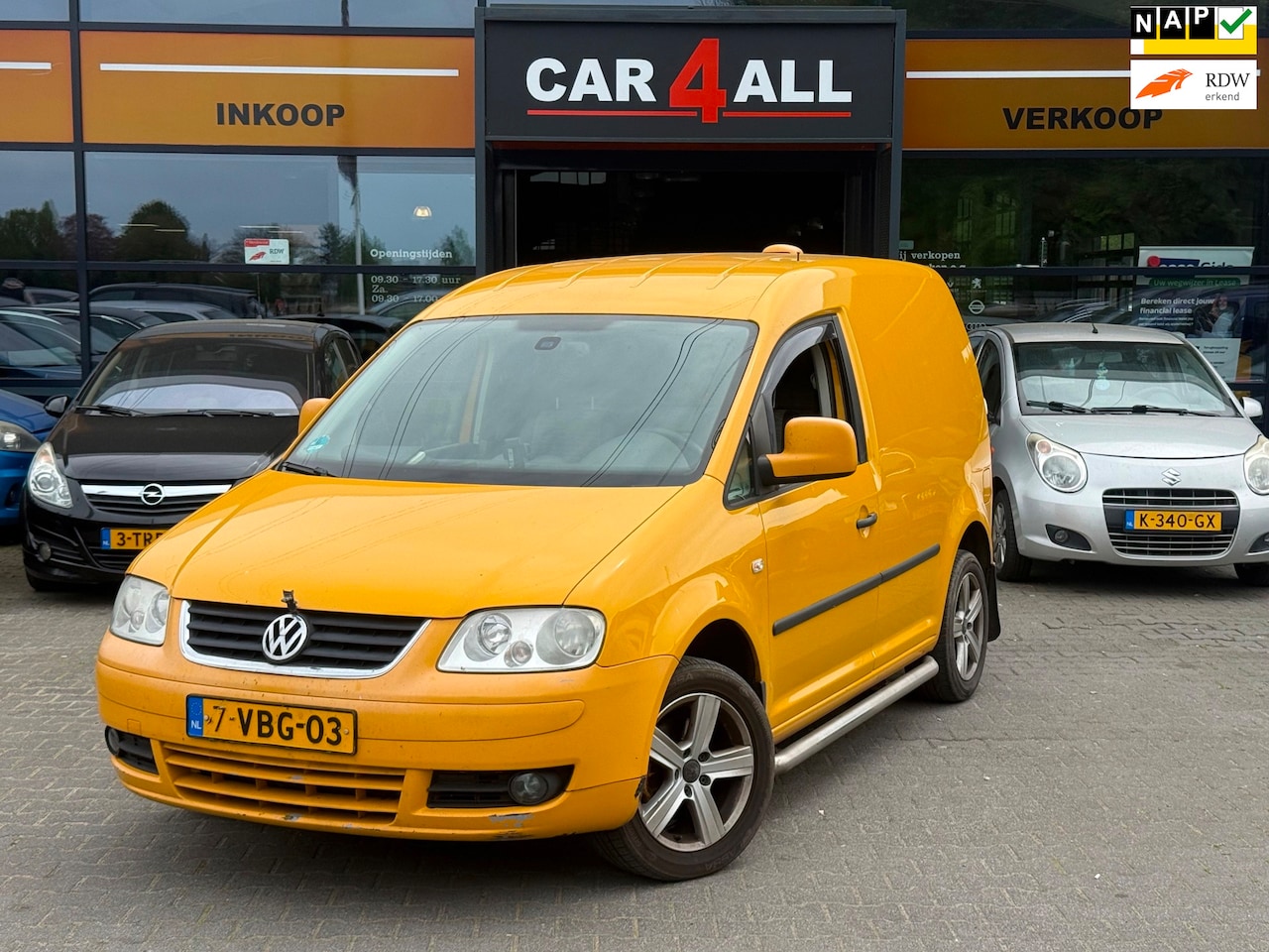 Volkswagen Caddy - 1.9 TDI CRUISE/AIRCO/SCHUIFDEUR/LMVELGEN/NAP/NIEUWE TURBO NIEUWE KOPPELING - AutoWereld.nl