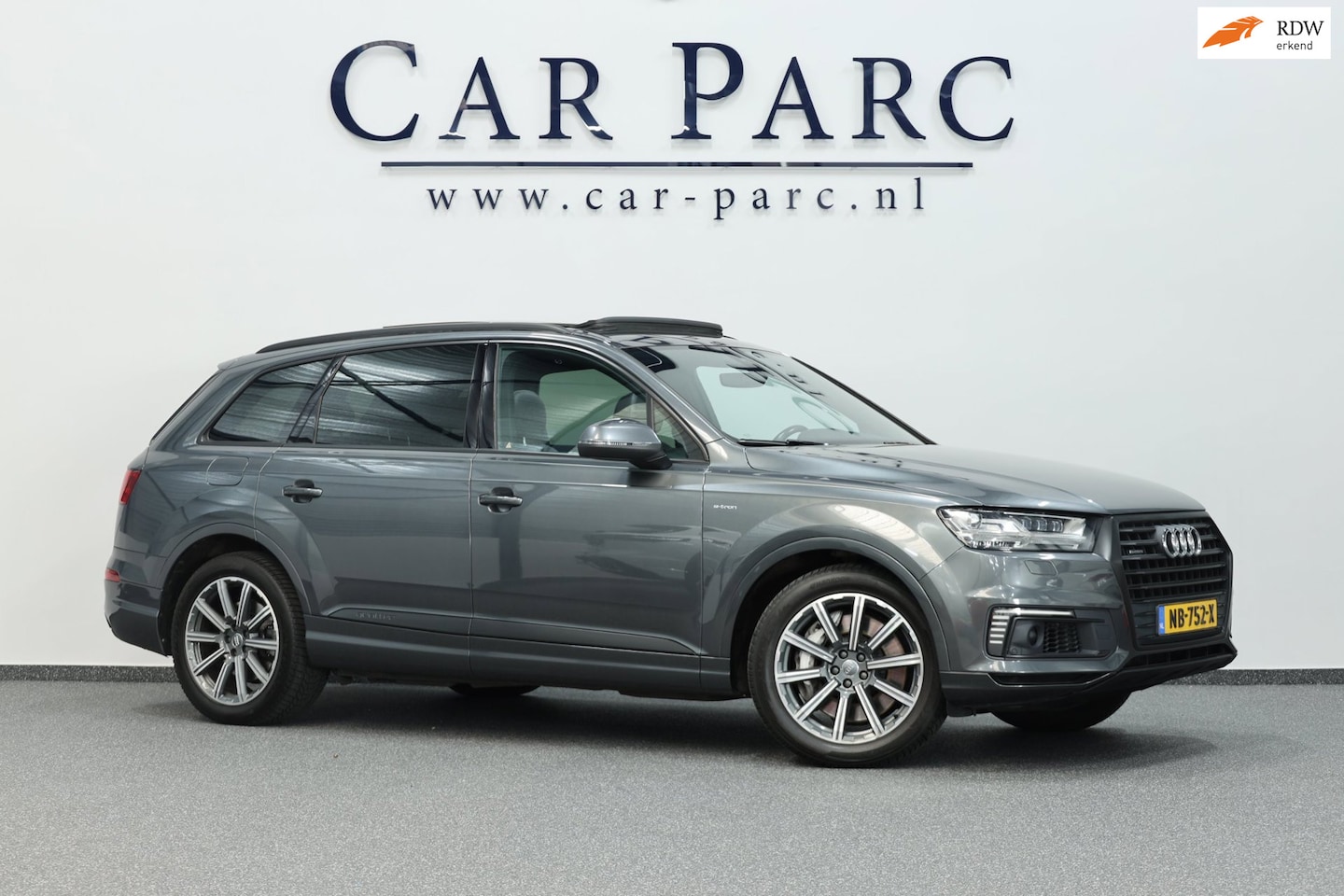 Audi Q7 - 3.0 TDI e-tron quattro 3x S-LINE/LED/PANO/BOSE/LEER+S.VERWARMING+MEMORY//LMV/ACC/ECC/12 MN - AutoWereld.nl