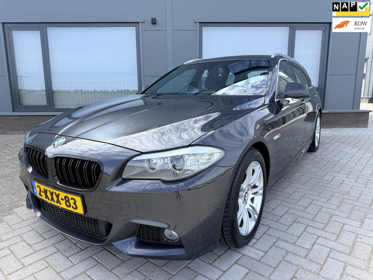 BMW 5-serie Touring - 520i|M-sport|261pk!|Orig NL Auto|NAP|F11|Nette auto| - AutoWereld.nl