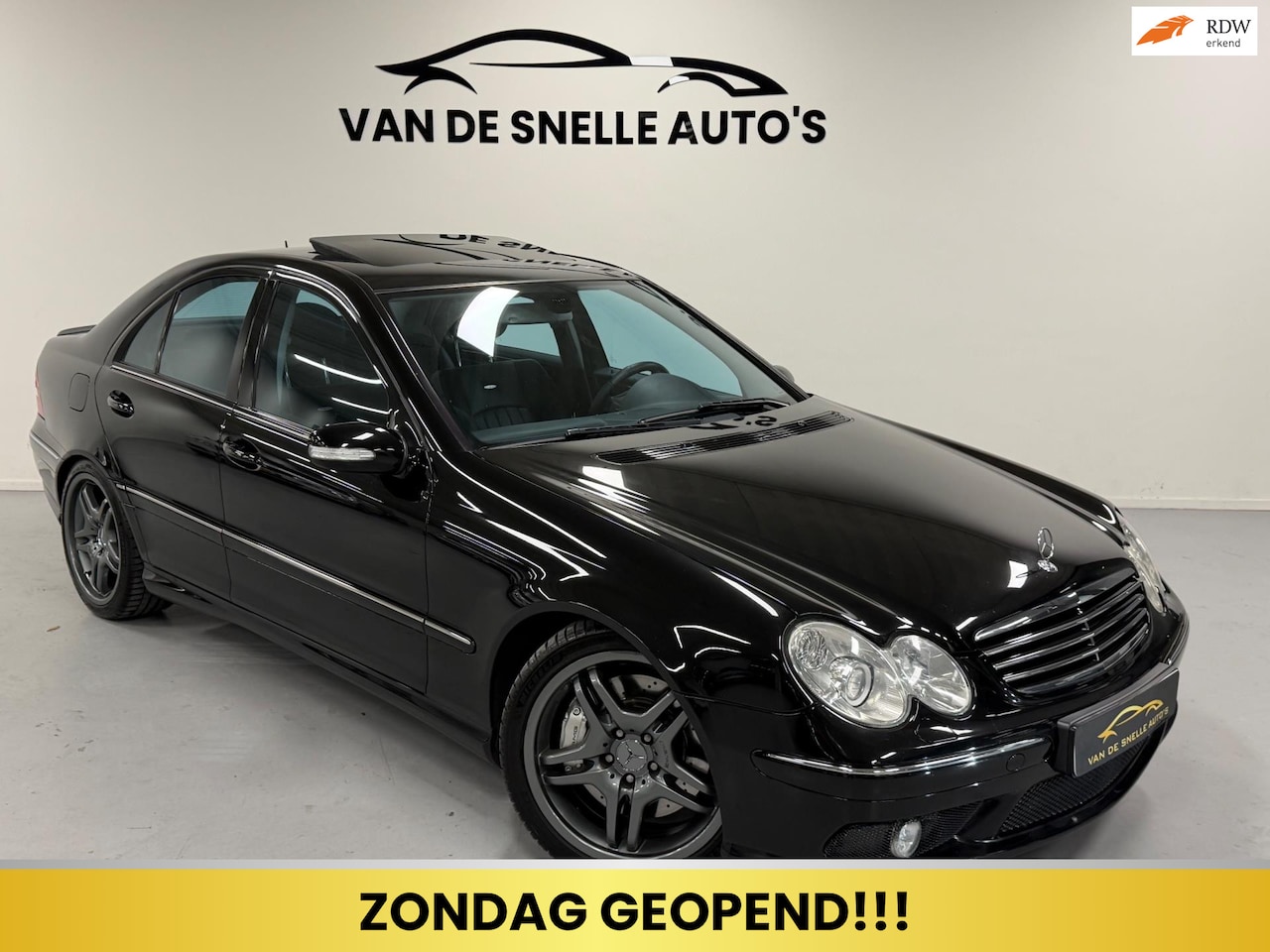Mercedes-Benz C-klasse - AMG 55 NIEUWSTAAT/UNIEK/ONDERHOUDSHISTORIE - AutoWereld.nl