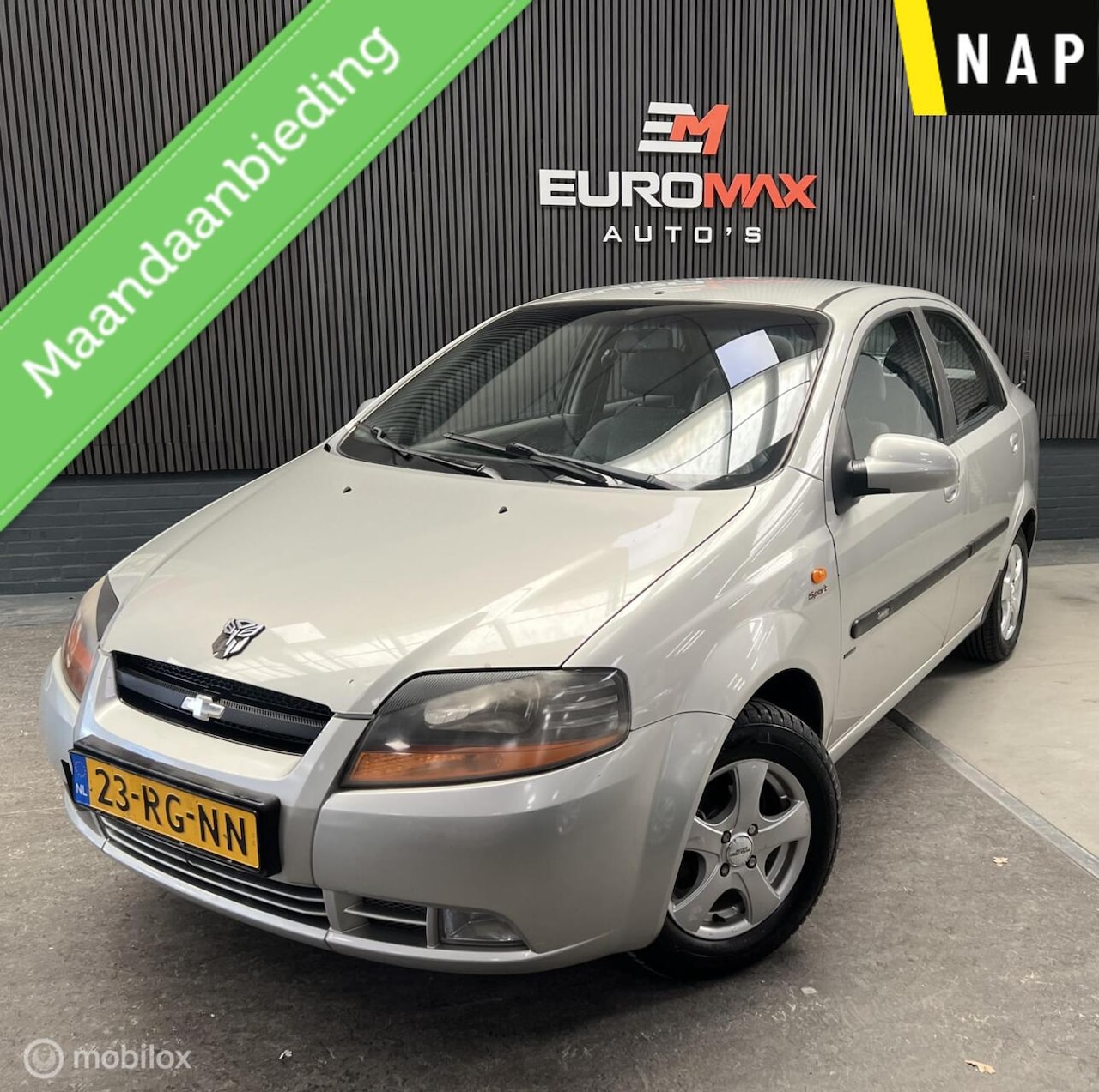 Chevrolet Kalos - 1.4 Style Airco - NAP - Inruil Auto - Airco - AutoWereld.nl