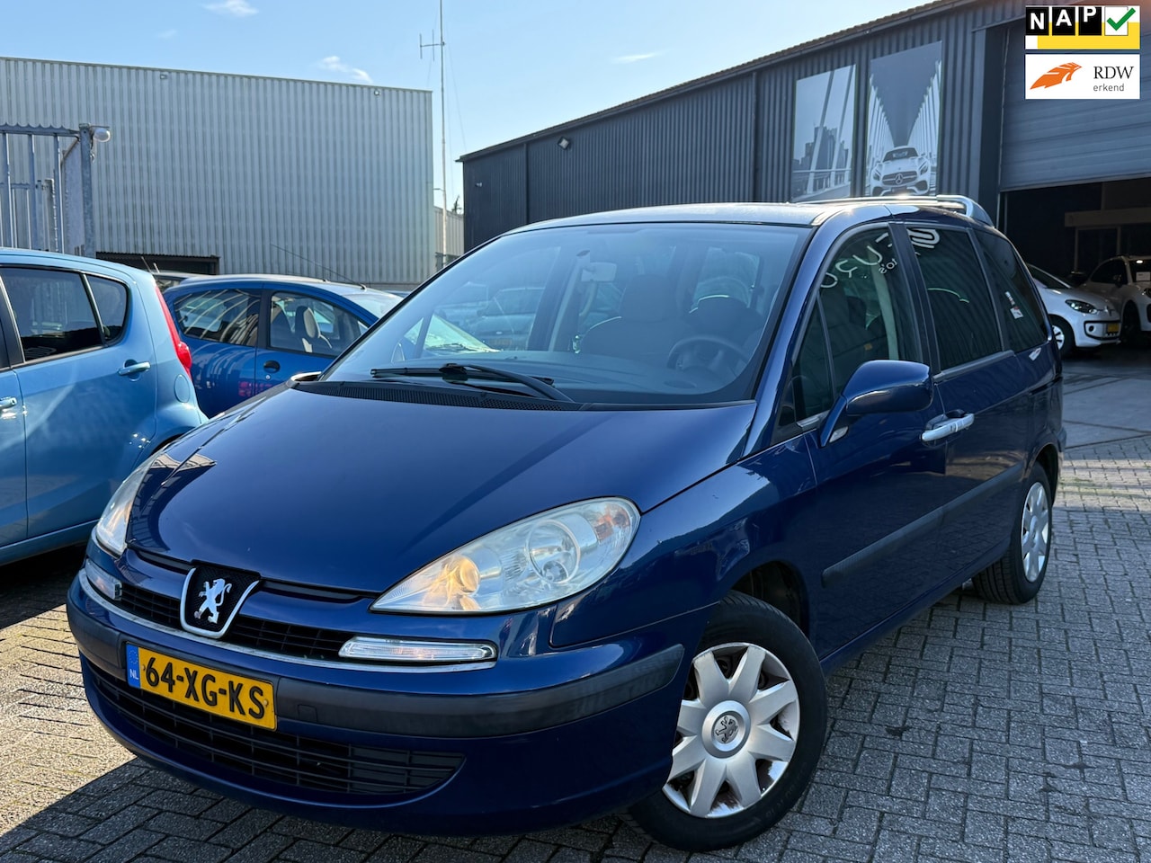 Peugeot 807 - 2.0 SR 7Persoons Airco Cruise Apk tot 15-04-2026 - AutoWereld.nl