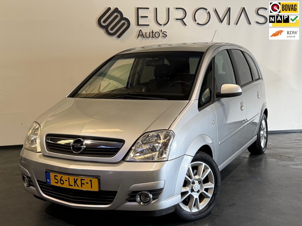 Opel Meriva - 1.6-16V Cosmo Automaat Navi Airco Pdc Nieuwe Apk - AutoWereld.nl