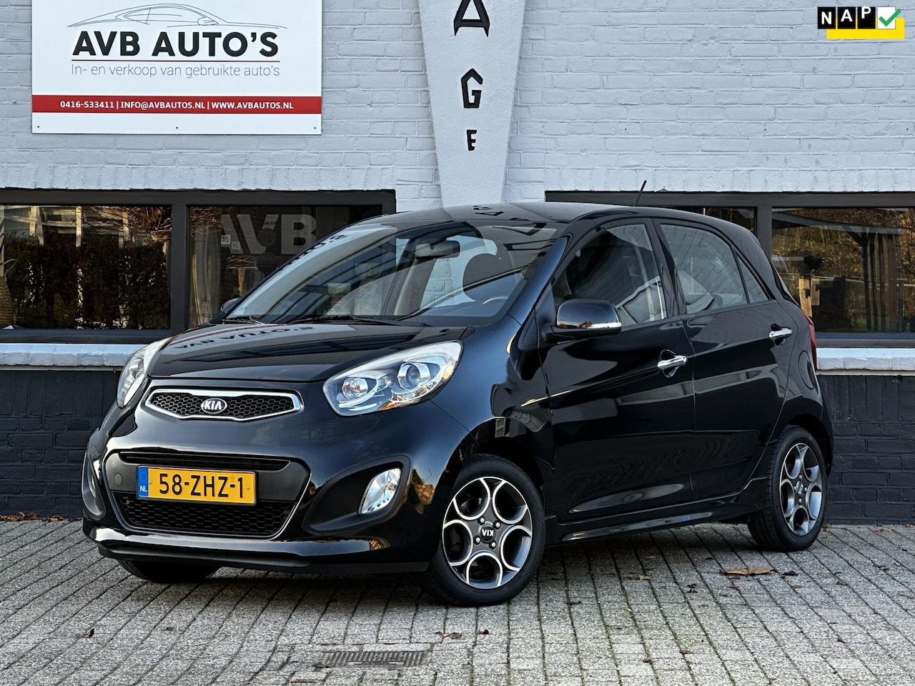 Kia Picanto - 1.0 CVVT Design Edition Airco PDC USB AUX - AutoWereld.nl