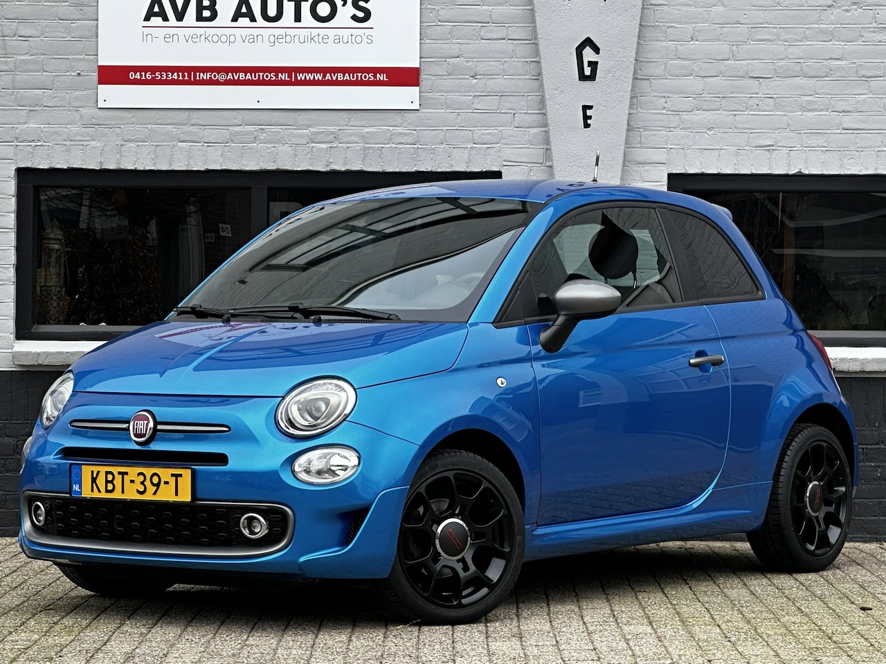 Fiat 500 - 1.2 Sport Clima Cruise Leder Groot Scherm APK 5-27 - AutoWereld.nl