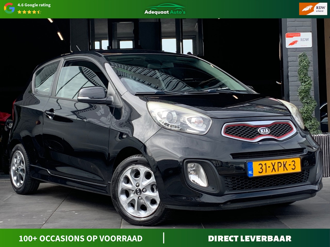 Kia Picanto - 1.2 CVVT ISG Plus Pack|LED|Carplay|Airco|NAP|APK - AutoWereld.nl