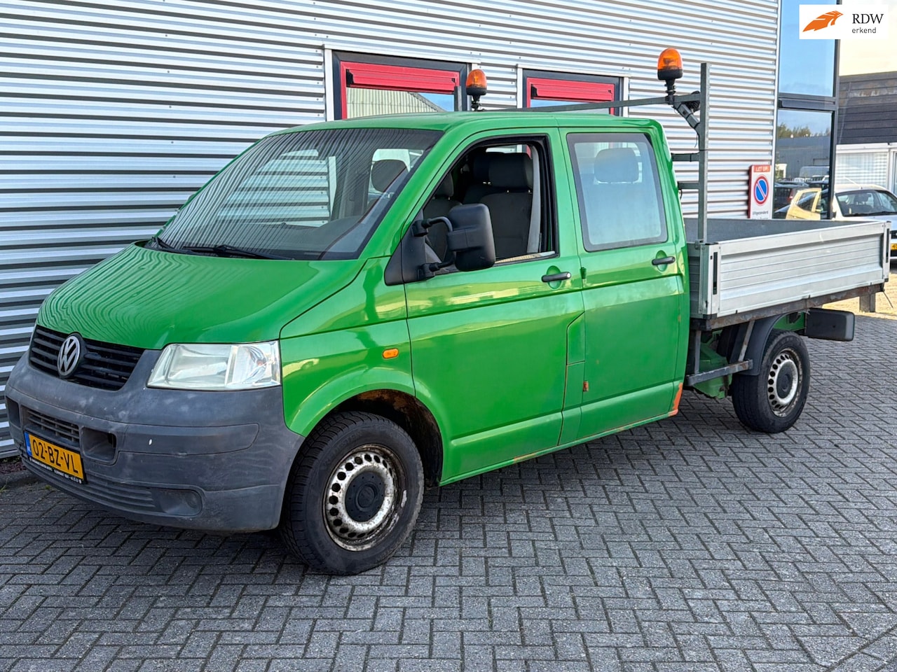 Volkswagen Transporter - 1.9 TDI 340 Pickup AIRCO 6persoon - AutoWereld.nl
