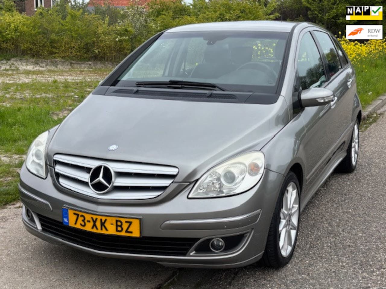 Mercedes-Benz B-klasse - 170 5-Drs Airco Electric pakket Audio/CD LMV 17"Leder/Stof ABS TCS ESP EBD Trekhaak Dealer - AutoWereld.nl